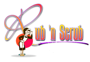 Rub 'n Scrub Logo